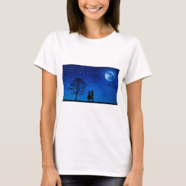Liebhaber unter Vollmond T-Shirt