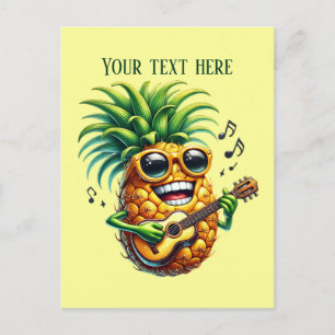 Liebhaber von Ananas Postkarte