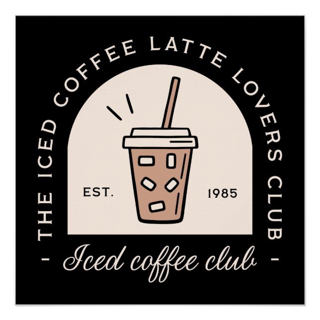 Liebhaber von extravagantem Schwarz Poster (Vorderseite)