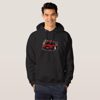 Liebhaber von Funny Cars Pullover Black Kapuzenpul