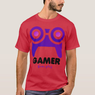 Liebhaber von Gaming lustig retro T-Shirt