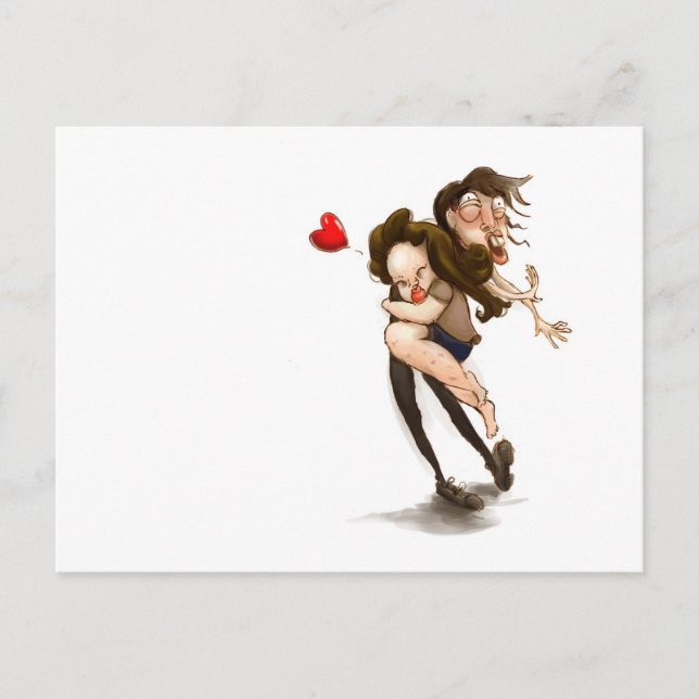 Liebhaber von Heuschnupfen Postkarte (Vorderseite)