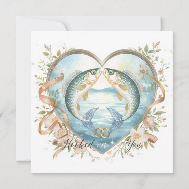 Liebhaber von Hochzeiten Einladung (Vorderseite)