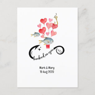 Liebhaber von Hochzeiten Postkarte