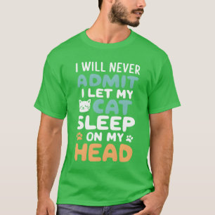 Liebhaber von Katzen mit Niedlichen Kätzchen T-Shirt