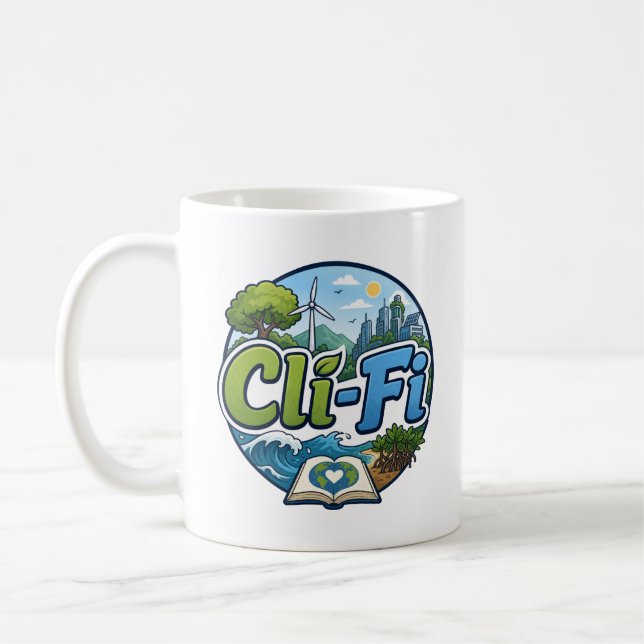 Liebhaber von Klima-Fiktion Kaffeetasse (Links)