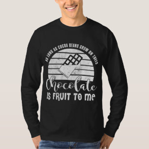 Liebhaber von Schokolade Lustiges Geschenk - Schok T-Shirt