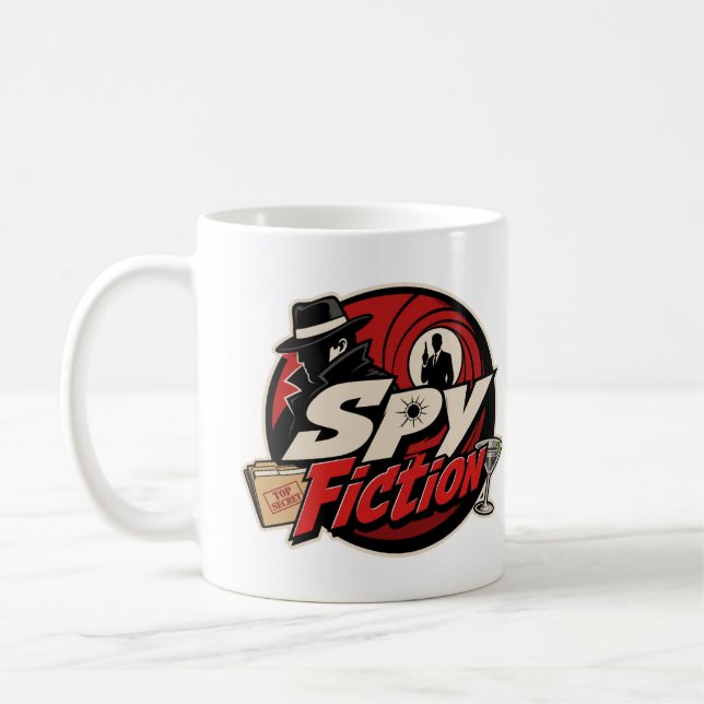 Liebhaber von Spionagefiktion Kaffeetasse (Links)