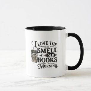 Liebhaber von Vintage-Typografie-Büchern Tasse