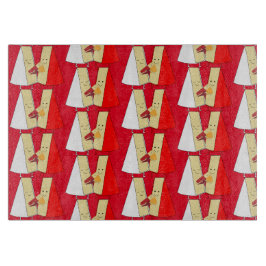 Liebhaber von Wein und Käse Schneidebrett