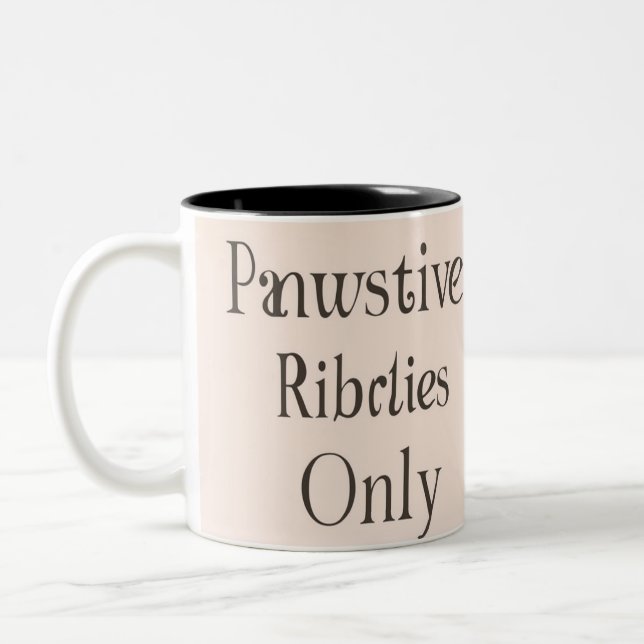 Liebhaber Zweifarbige Tasse (Links)
