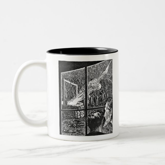 Liebhaber Zweifarbige Tasse (Links)