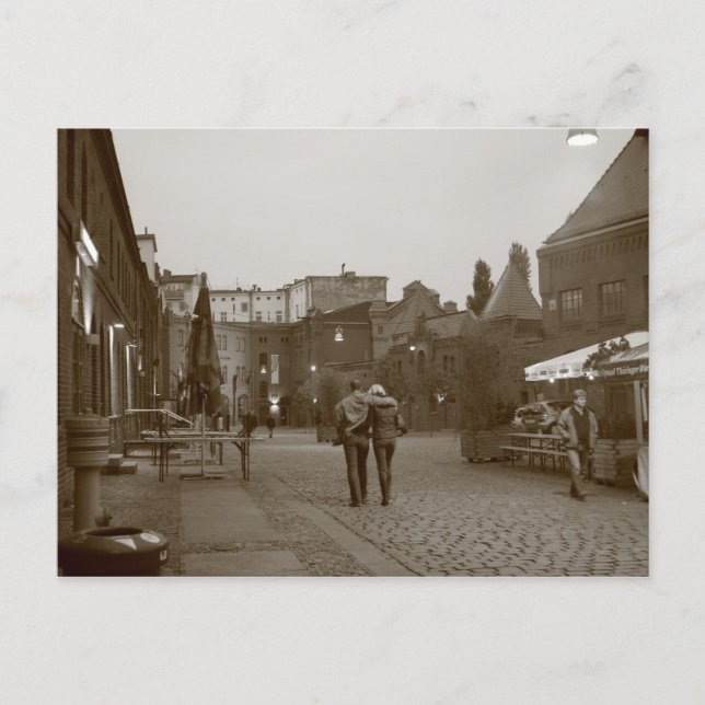 Liebhabergehen Postkarte (Vorderseite)