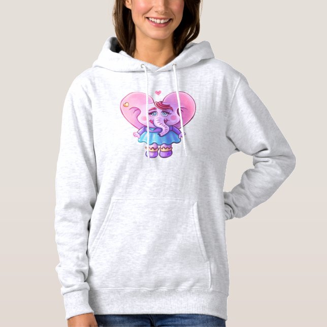 Lieblich Elephant Fila Hoodie (Vorderseite)