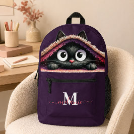 Lieblich Niedlicher Name des benutzerdefinierten K Bedruckter Rucksack
