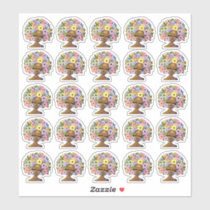 Liebliche Afroamerikanerinnen Aufkleber