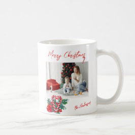 Liebliche Candy Canes | Foto der Weihnachtsfamilie Kaffeetasse