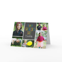 Liebliche Dots Vatertagskarte