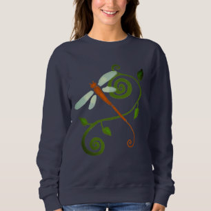 Liebliche Dragonfly Abstrakte Kunst zu tragen Sweatshirt
