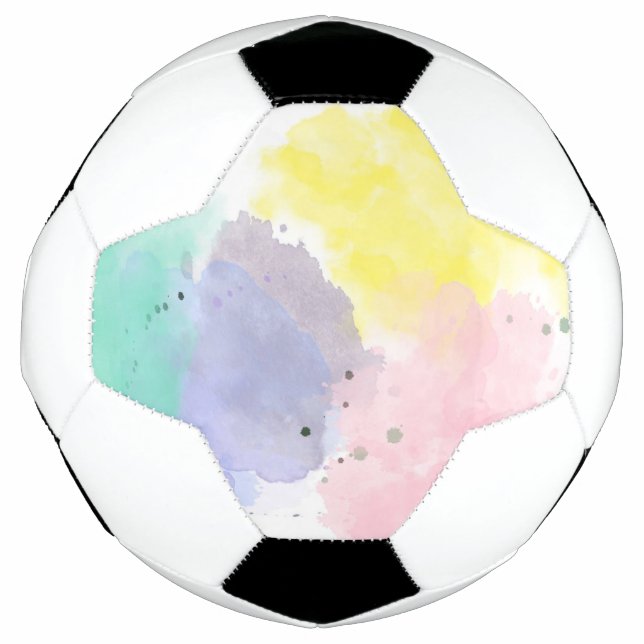 Liebliche Farben mit einer sanften Note Fußball (Vorderseite)
