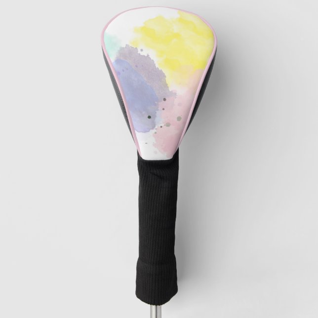 Liebliche Farben mit einer sanften Note   Golf Headcover (Vorderseite)