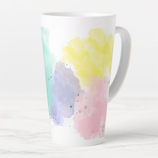 Liebliche Farben mit einer sanften Note   Milchtasse (Rechte Ecke)