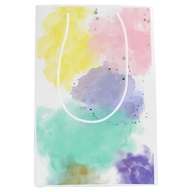 Liebliche Farben mit einer sanften Note   Mittlere Geschenktüte (Vorderseite)