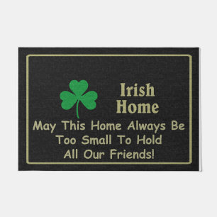 Liebliche Freundschaft Doormat, Niedlich Schwarz Fußmatte