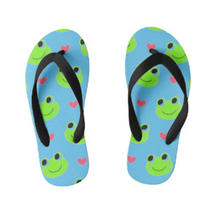 Liebliche Frog Kid's Flip Flops