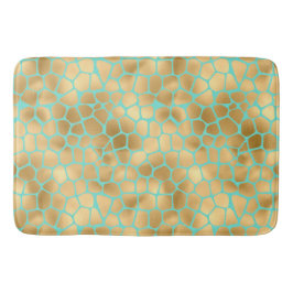 Liebliche Giraffe Spots Badematte