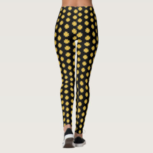 Liebliche Goldklee Leggings
