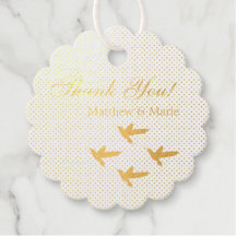 Liebliche Hummingbirds Wedding Danke