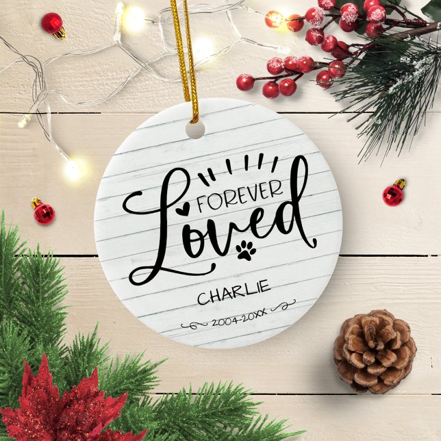 Liebliche Hundekatze oder Hundekuchen-Gedenkstätte Keramik Ornament (Von Creator hochgeladen)