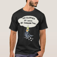 Liebliche Kleidung aus Cockatiel-Papagei