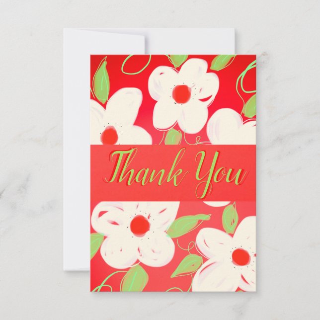 Liebliche kleine Note Card RSVP Karte (Vorderseite)
