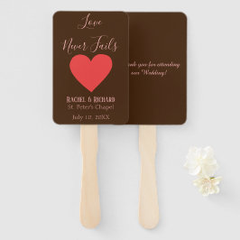 Liebliche Liebe versage nie Fächer