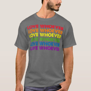 Liebliche Liebe, wer lesbischer Gay Pride Monat Kl T-Shirt