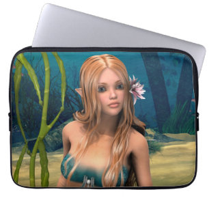 Liebliche Meerjungfrau Laptopschutzhülle