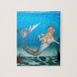 Liebliche Meerjungfrau Puzzle