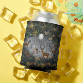 Liebliche Reindeer At Night Dosenkühler