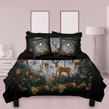 Liebliche Reindeer At Night