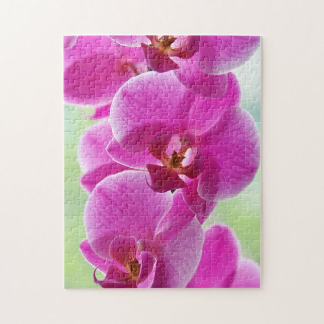 Liebliche rosa Orchids Puzzle (Vertikal)
