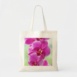 Liebliche rosa Orchids Tragetasche