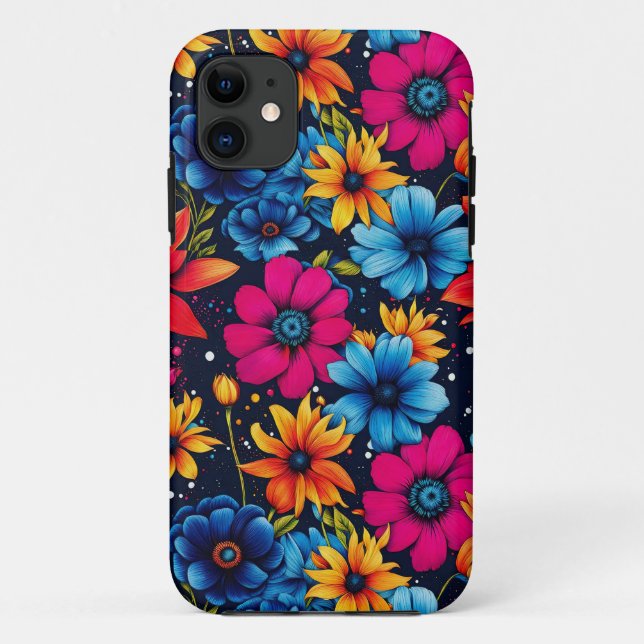 Liebliche süße Blume und Rose Case-Mate iPhone Hülle (Rückseite)