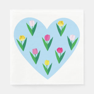 Liebliche Tulpen. Serviette