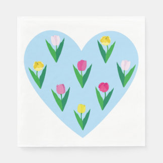 Liebliche Tulpen. Serviette