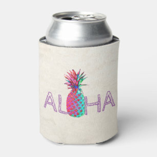 Lieblicher Aloha Hawaiianischer Ananas Dosenkühler