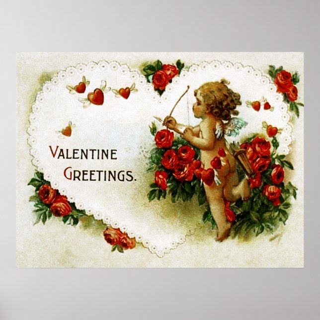 Lieblicher Cupid Poster (Vorne)