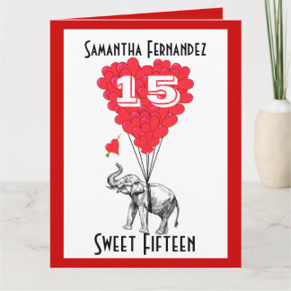 Lieblicher Elefant, Fünfzehn Karte