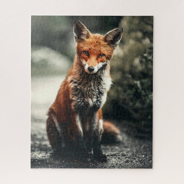 Lieblicher Fox Wildwald Puzzle (Vertikal)
